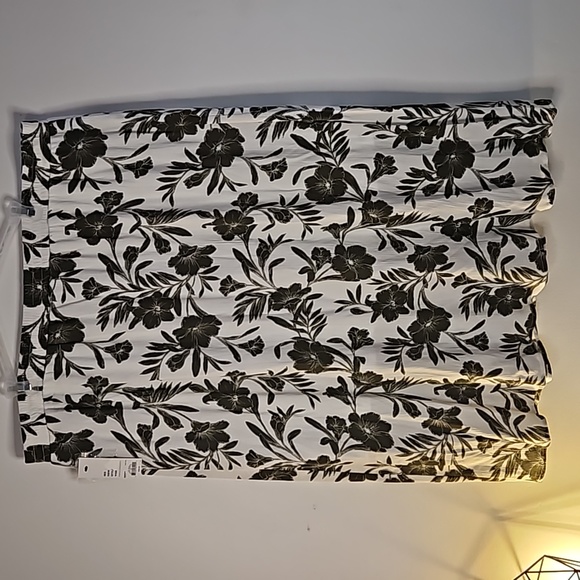 APT 9 Long Green Floral Maxi Skirt Size XXL - Picture 2 of 7